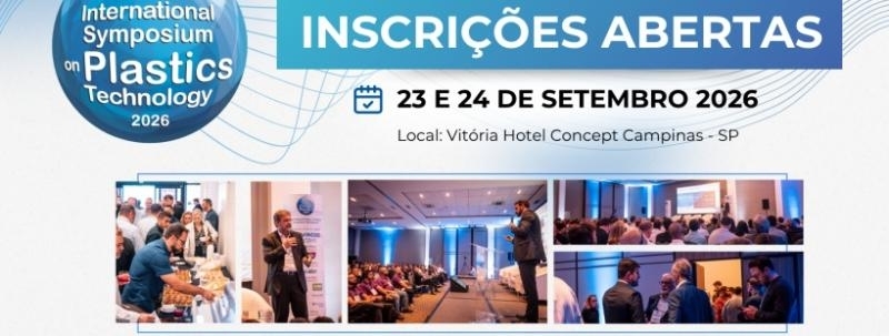 Evento: XXVI - Simpósio Internacional sobre Tecnologia de Plásticos 2026