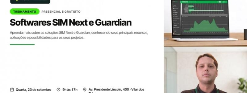 Treinamento: Softwares SIM Next e Guardian