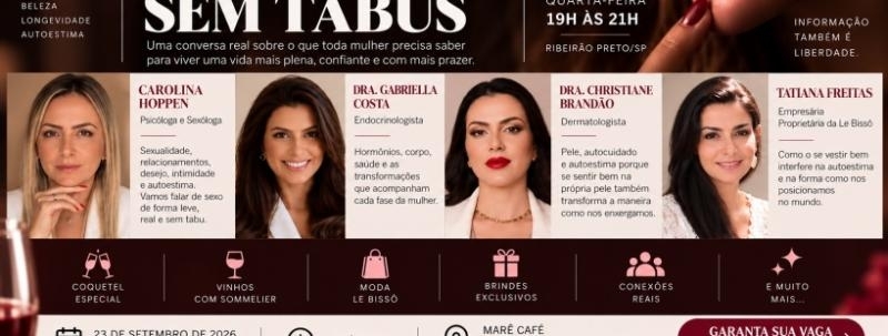 Evento: Sexualidade sem Tabus