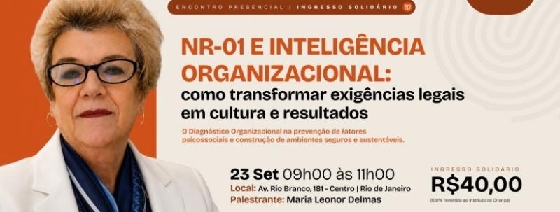 NR-01 e Inteligência Organizacional: Como Transformar Exigências Legais em Cultura e Resultados