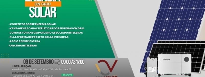 Curso Solar On Grid Intelbras