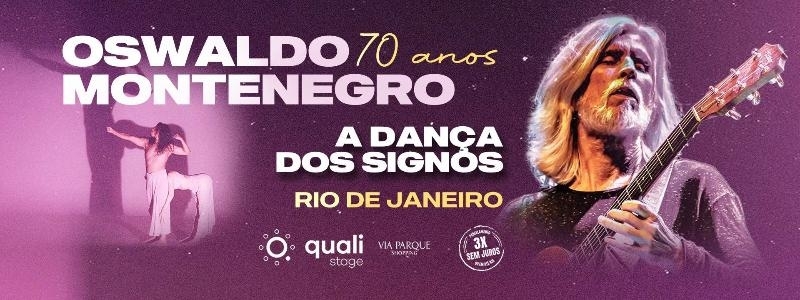Oswaldo Montenegro no Qualistage - RJ - 24/10/2026