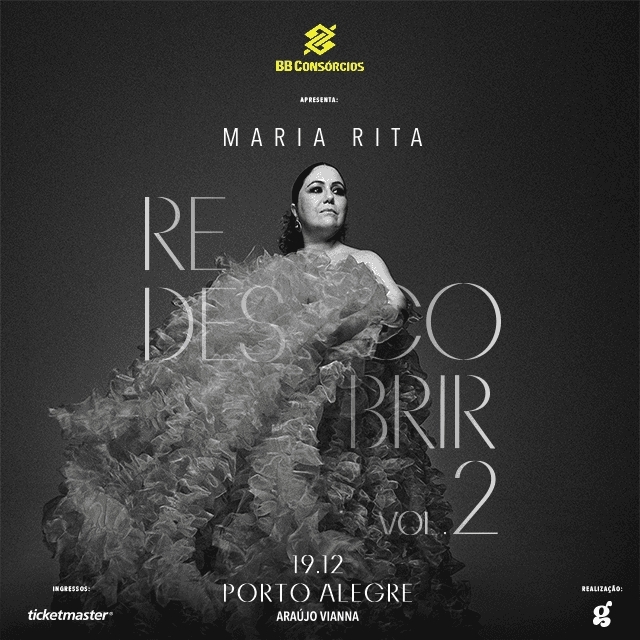 Evento: Maria Rita: Redescobrir Vol. 2 - Porto Alegre