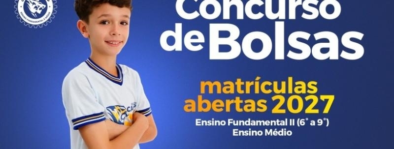 Evento: 09/09 - Concurso de Bolsas às 10h