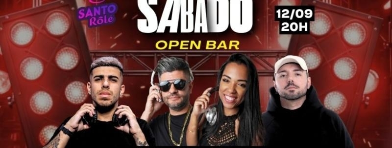 Evento: SÁBADO - 12/09 (OPEN BAR)
