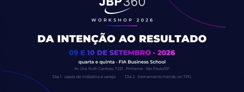 Evento: JBP360 Workshop | Edição 2026