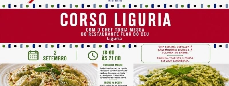 Evento: CURSO DE COZINHA LIGURIANA COM O CHEF TOBIA MESSA