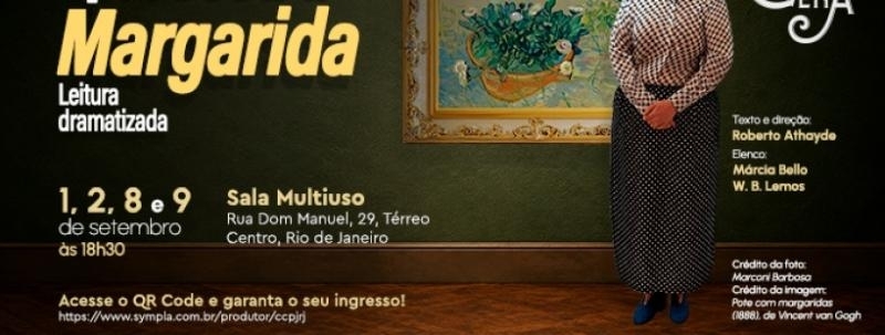Evento: Justiça em Cena apresenta "Apareceu a Margarida" - 02 de setembro