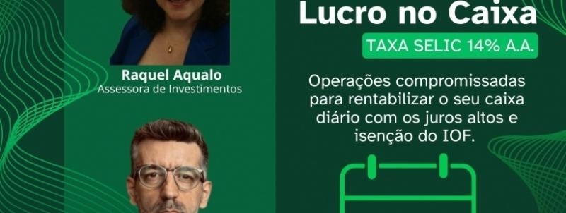 Lucro no Caixa | Espaço XP | Campinas-SP