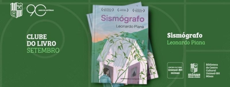 Evento: CLUBE DO LIVRO: SISMÓGRAFO DO LEONARDO PIANA