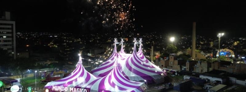 Circo mundo mágico Quarta-feira Maluca em Uberlândia