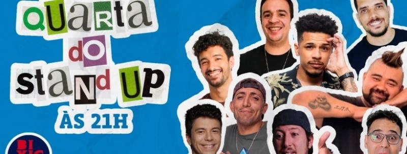 Evento: Quarta do Standup Comedy às 21h no Bixiga Comedy