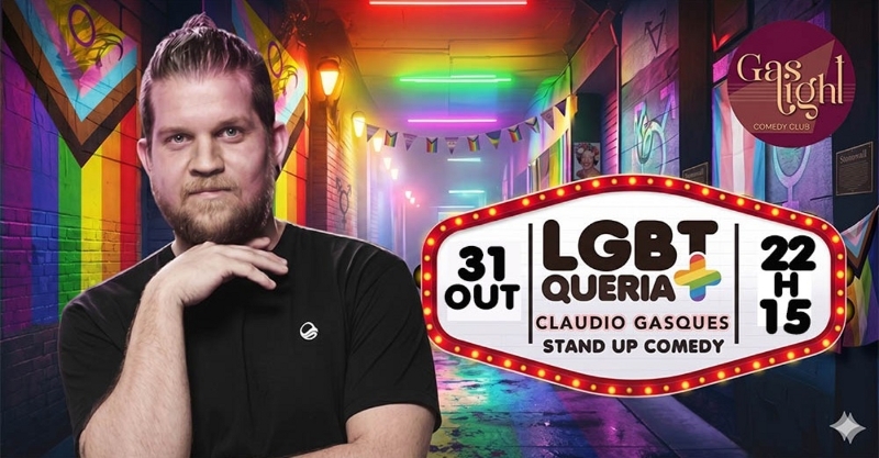 Evento: LGBTQUERIA+ COM CLAUDIO GASQUES