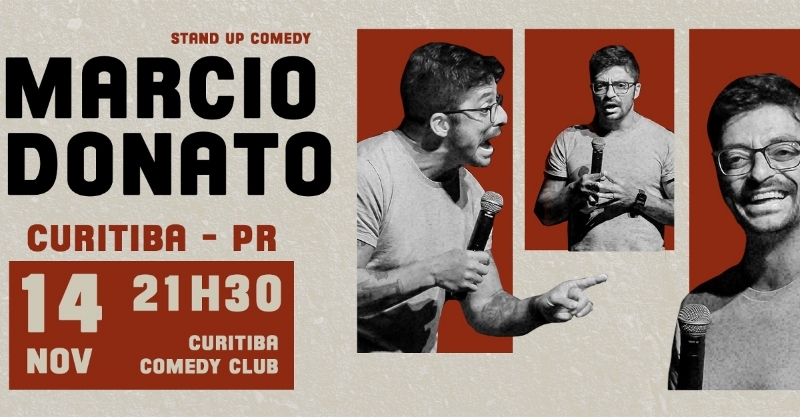 Evento: STAND UP COMEDY COM MARCIO DONATO