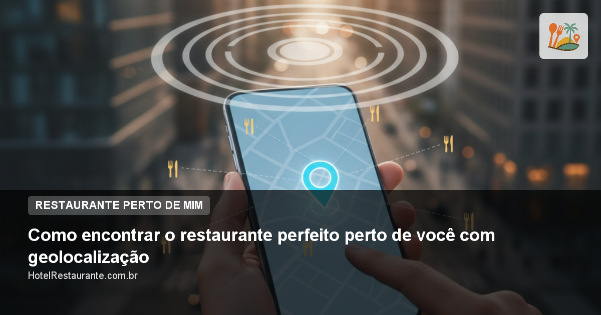 Como encontrar o restaurante perfeito perto de você com geolocalização