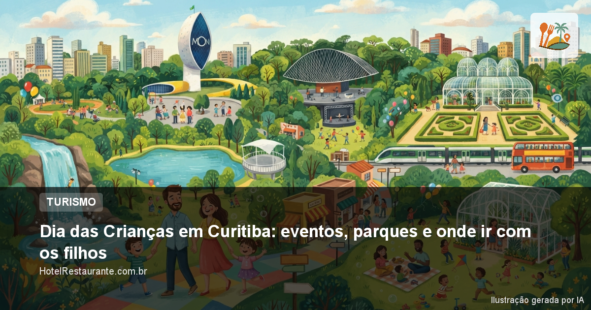 Dia das Crianças em Curitiba: eventos, parques e onde ir com os filhos