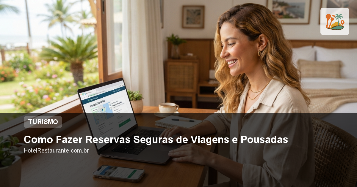 Como Fazer Reservas Seguras de Viagens e Pousadas