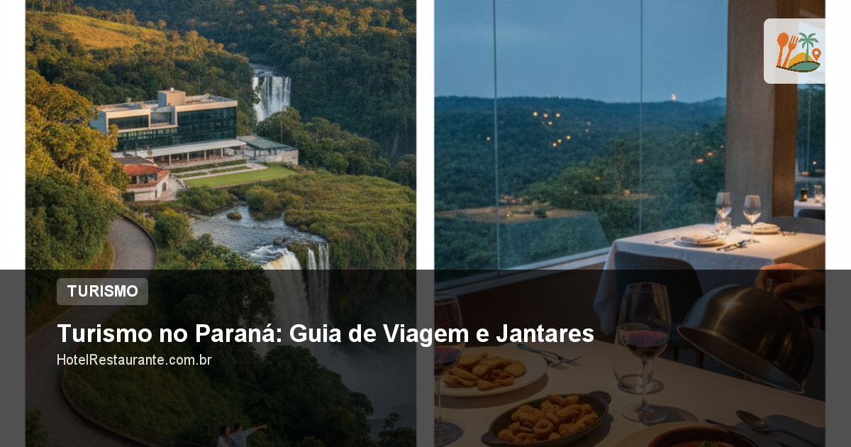 Turismo no Paraná: Guia de Viagem e Jantares
