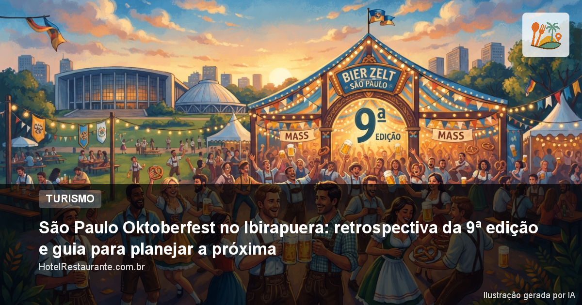São Paulo Oktoberfest no Ibirapuera: retrospectiva da 9ª edição e guia para planejar a próxima