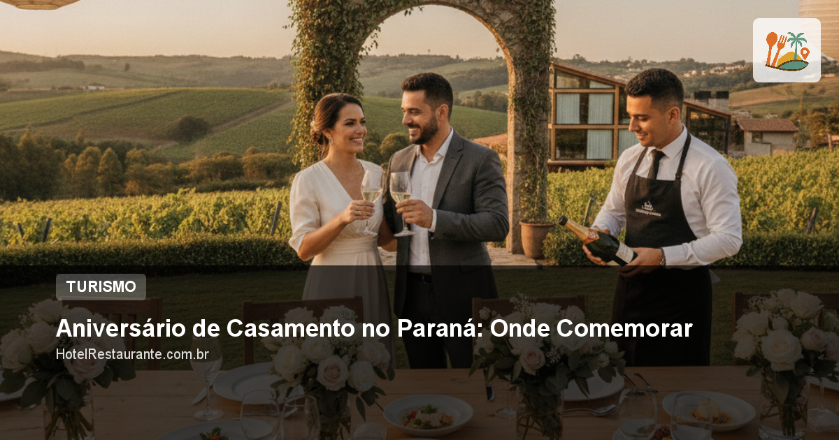 Aniversário de Casamento no Paraná: Onde Comemorar