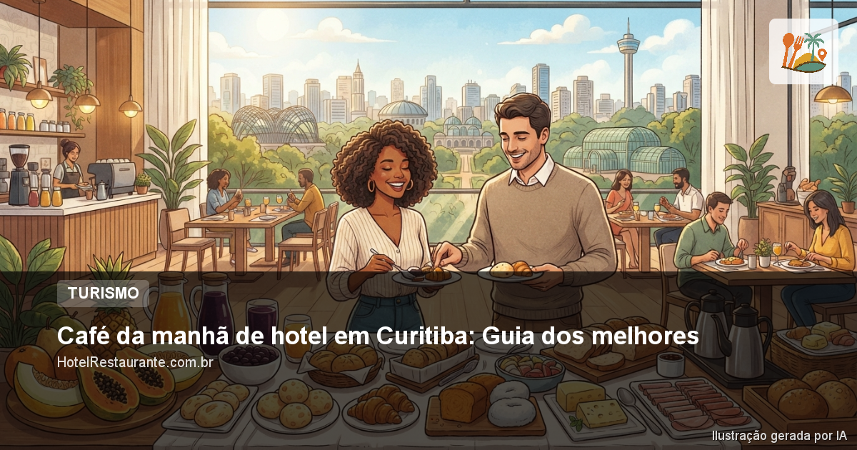 Café da manhã de hotel em Curitiba: Guia dos melhores