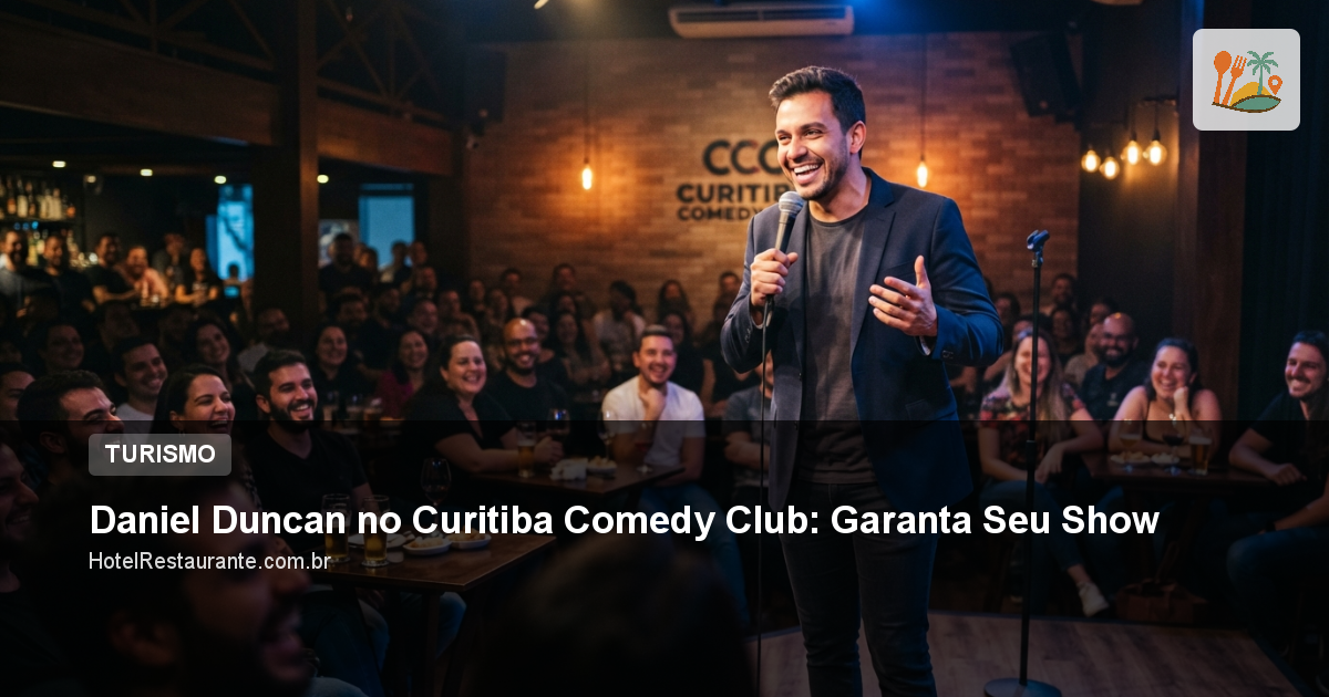 Daniel Duncan no Curitiba Comedy Club: Garanta Seu Show Daniel Duncan no Curitiba Comedy Club: Garanta Seu Show