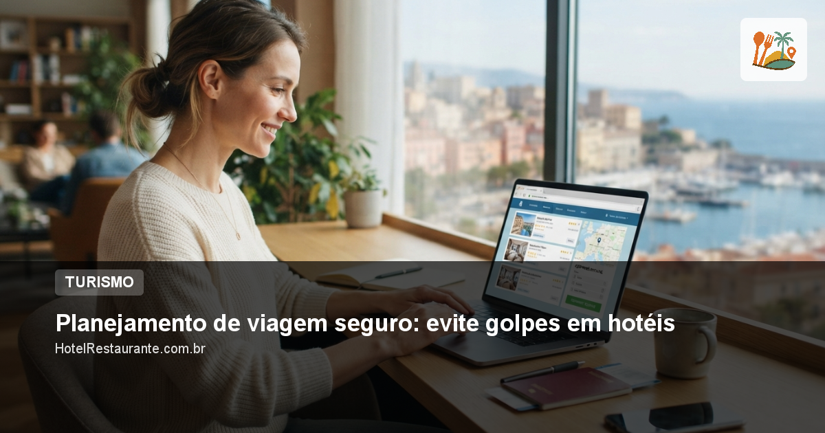 Planejamento de viagem seguro: evite golpes em hotéis