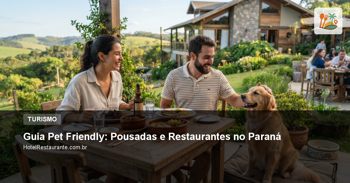 Guia Pet Friendly: Pousadas e Restaurantes no Paraná