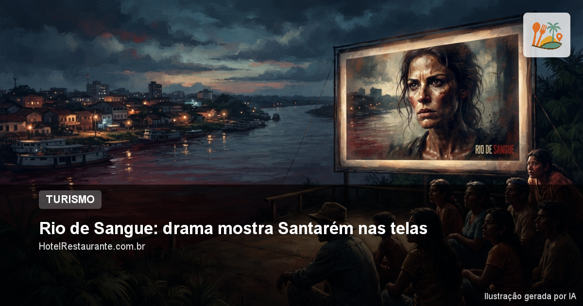 Rio de Sangue: drama mostra Santarém nas telas Rio de Sangue: drama mostra Santarém nas telas