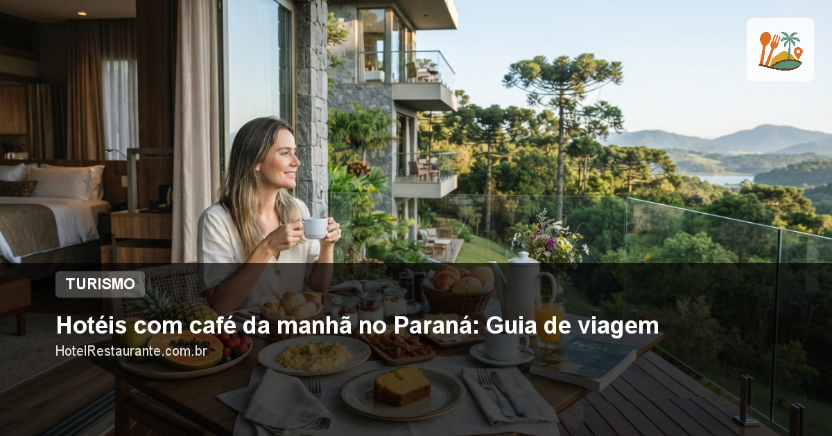 Hotéis com café da manhã no Paraná: Guia de viagem