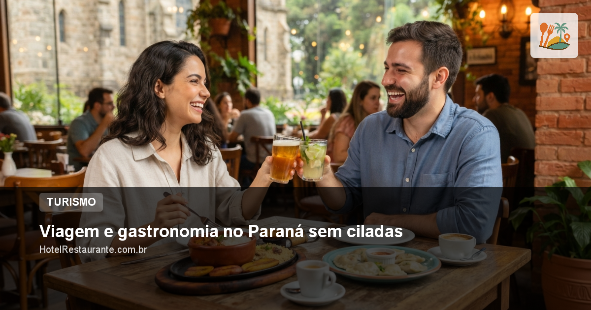 Viagem e gastronomia no Paraná sem ciladas