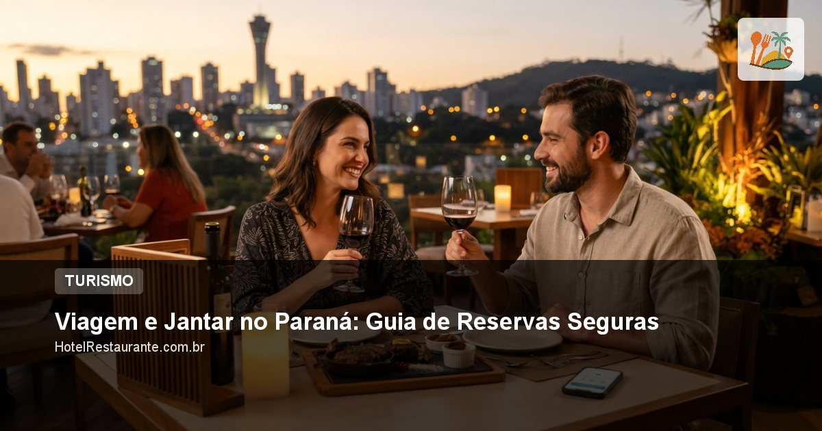 Viagem e Jantar no Paraná: Guia de Reservas Seguras